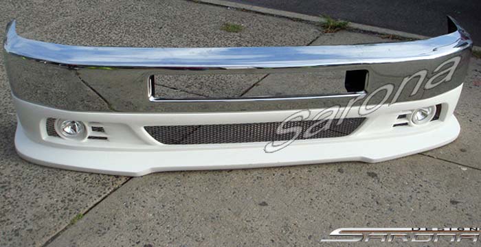 Custom Ford Econoline Van Front Bumper  Front Lip/Splitter (2008 - 2014) - $440.00 (Manufacturer Sarona, Part #FD-003-FA)